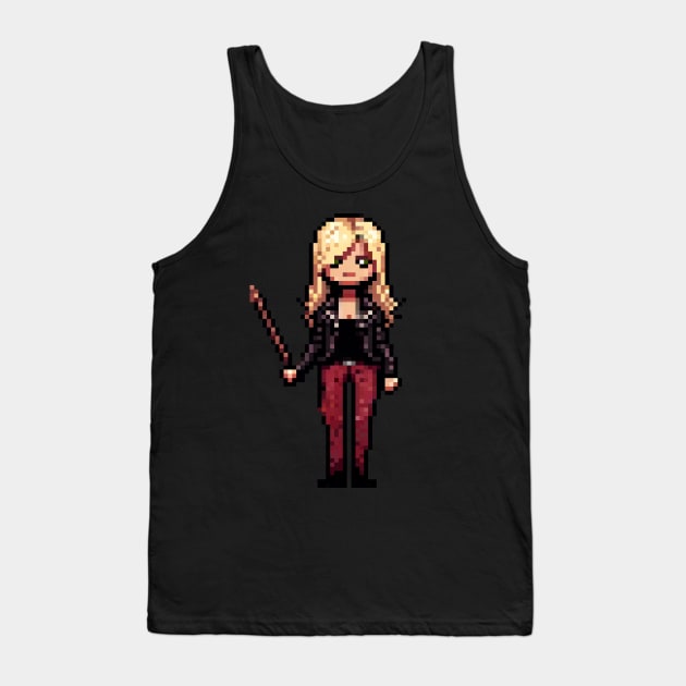 Buffy the vampire slayer 8bits retro style Tank Top by AO01